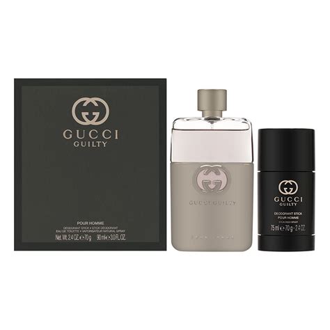 gucci guilty pour homme gift set|gucci guilty deodorant for men.